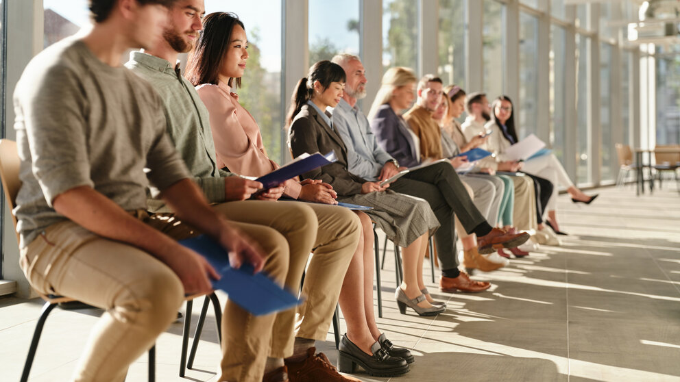 Waiting for a job interview!