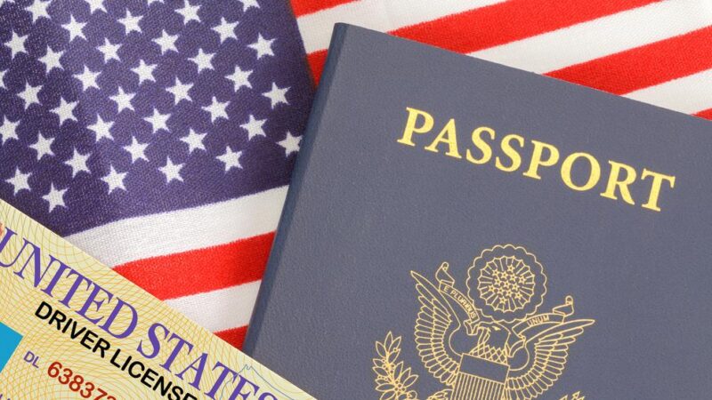 Passport License Flag